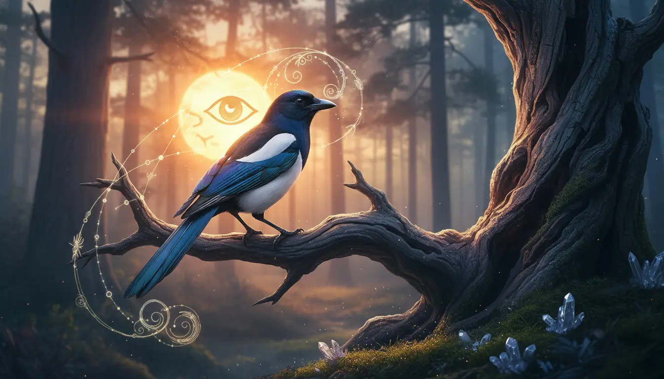 Ekster spirituele betekenis