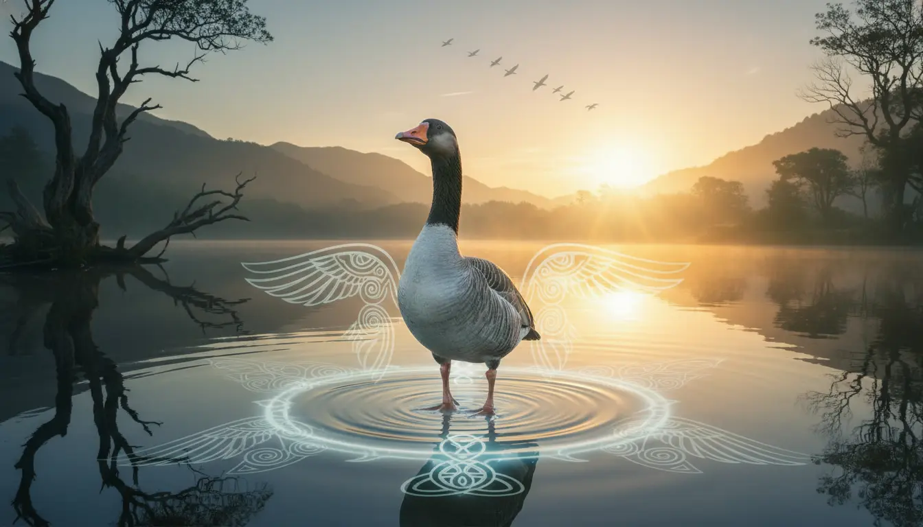 Spirituele betekenis gans