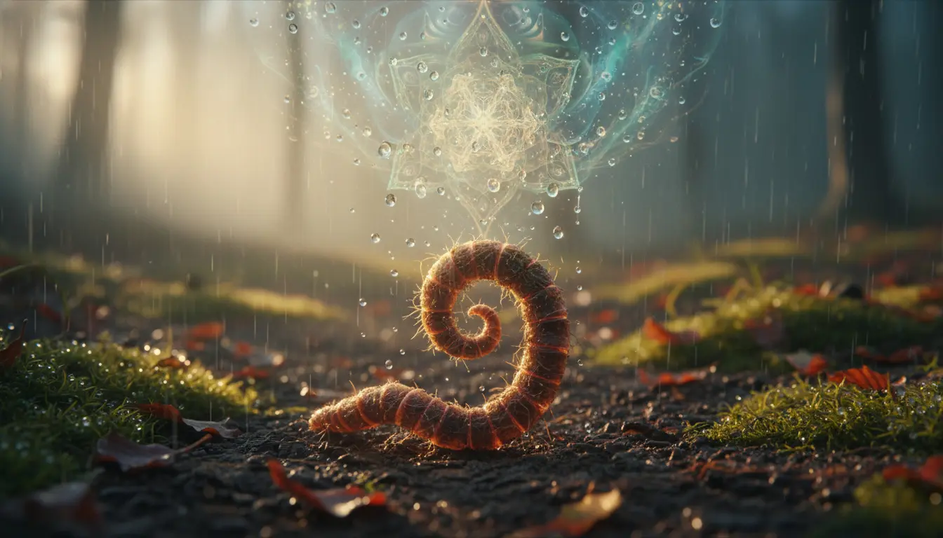 Regenworm spirituele betekenis