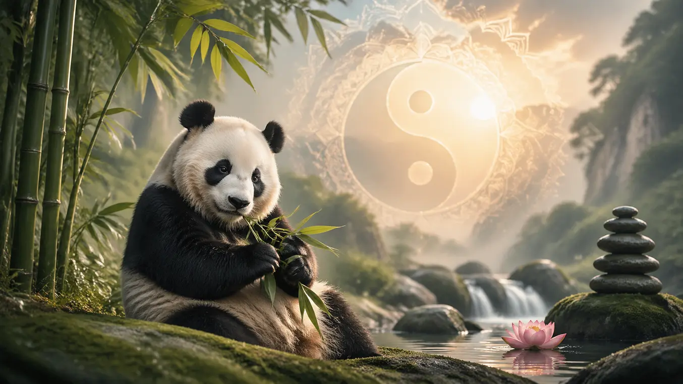 Spirituele betekenis panda