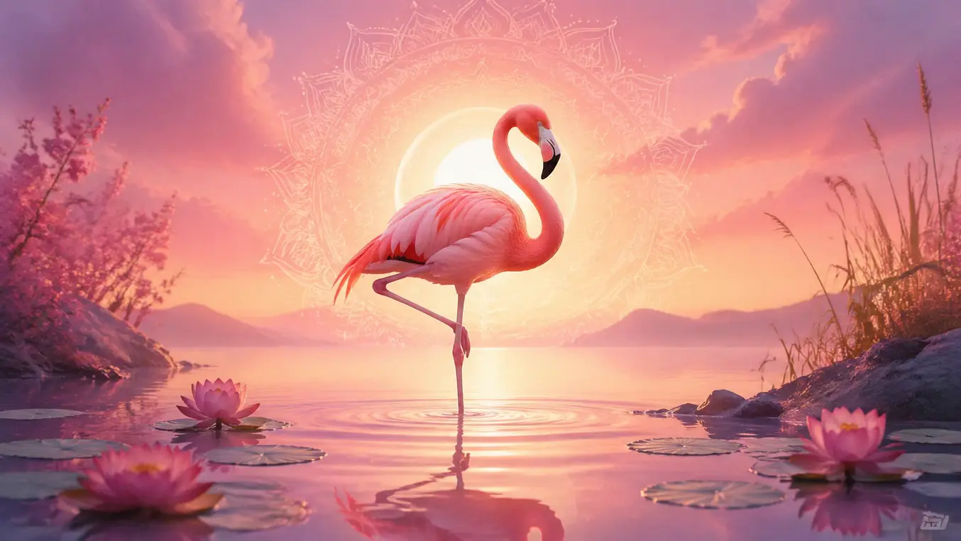 Spirituele betekenis flamingo