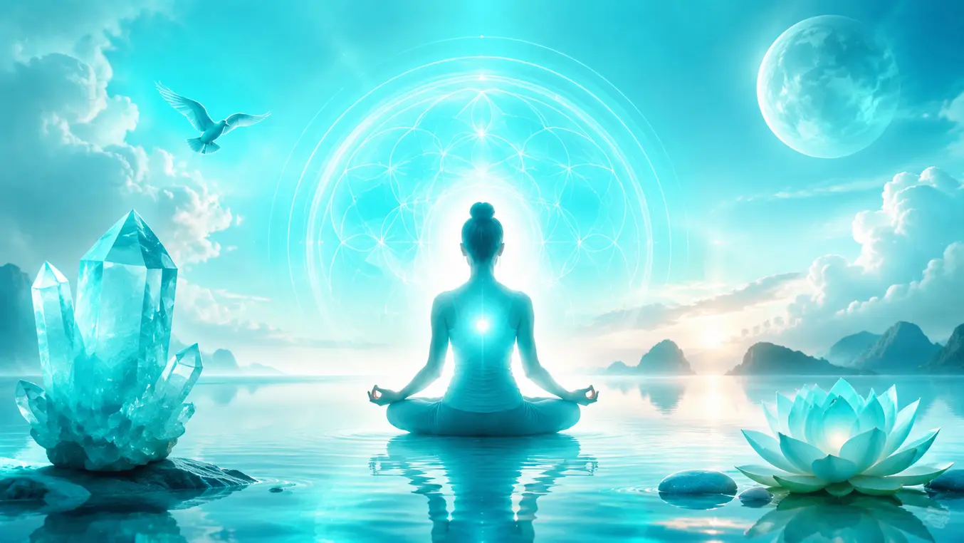 Spirituele betekenis van de kleur cyaan
