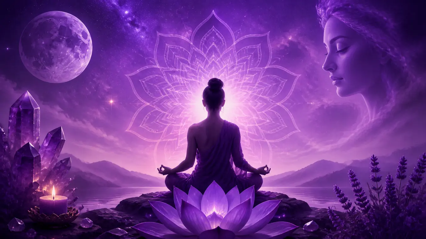 Spirituele betekenis van de kleur paars